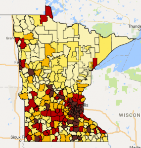 ELL Minnesota Map
